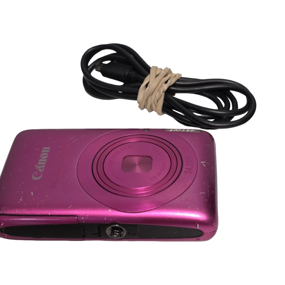 Canon PowerShot SD1400 IS 14.1MP Digital ELPH Camera Pink w/4x Zoom - Picture 12 of 16